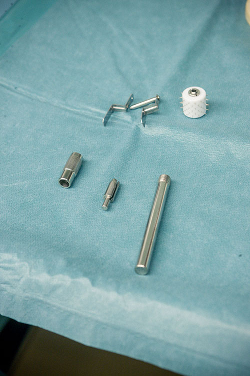 Die Einzelbestandteile des Surgical Roll CITs von ENVIRON.